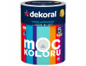 Dekoral Farba MOC KOLORU 5l Lekko Szary