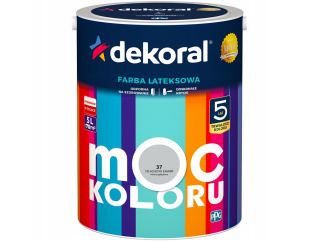 Dekoral Farba MOC KOLORU 5l Szlachetny Kamień