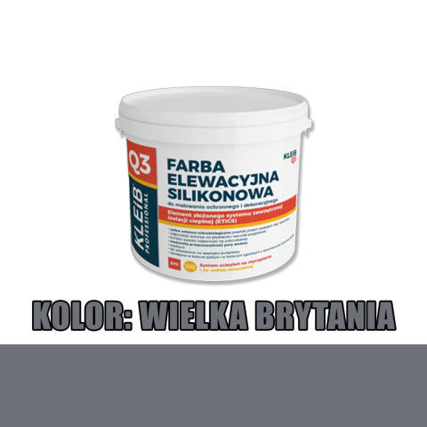 KLEIB Q3 FARBA ELEW SILIK 4L - WIELKA BRYTANIA