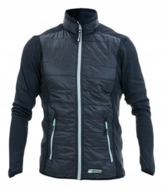 BLUZA KURTKA Softshell August Męska CZARNA STALCO CIEPŁA ROZMIAR S