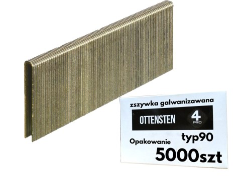Zszywki stolarskie do zszywacza TYP 90 30mm 5000szt galwanizowane ZST9030G1